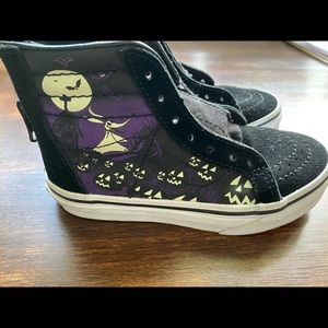 Nightmare Before Christmas Vans glow in the dark